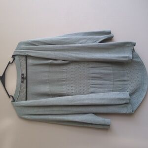 Lety & Me green cardigan sweater